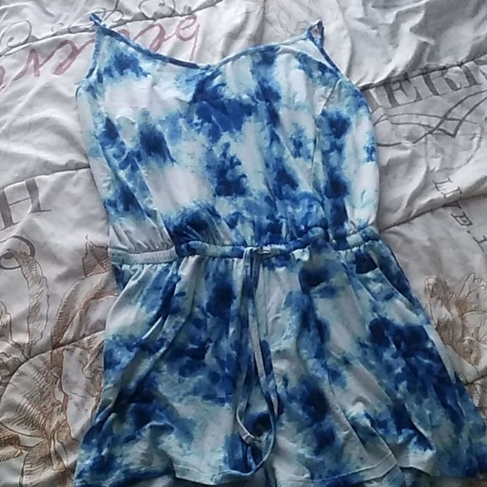 Tie-dye romper,